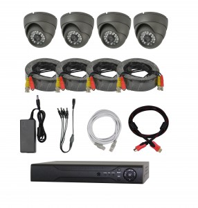 4 Channel Dome Camera System Los Angeles